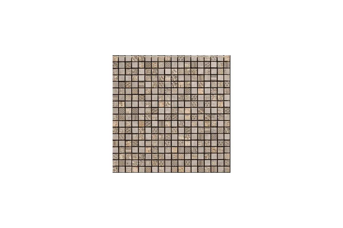 Мрамор Petra Antiqua Acqueforti Mosaics Mosaico Manila 5Х5 New Smoke Bronzo
