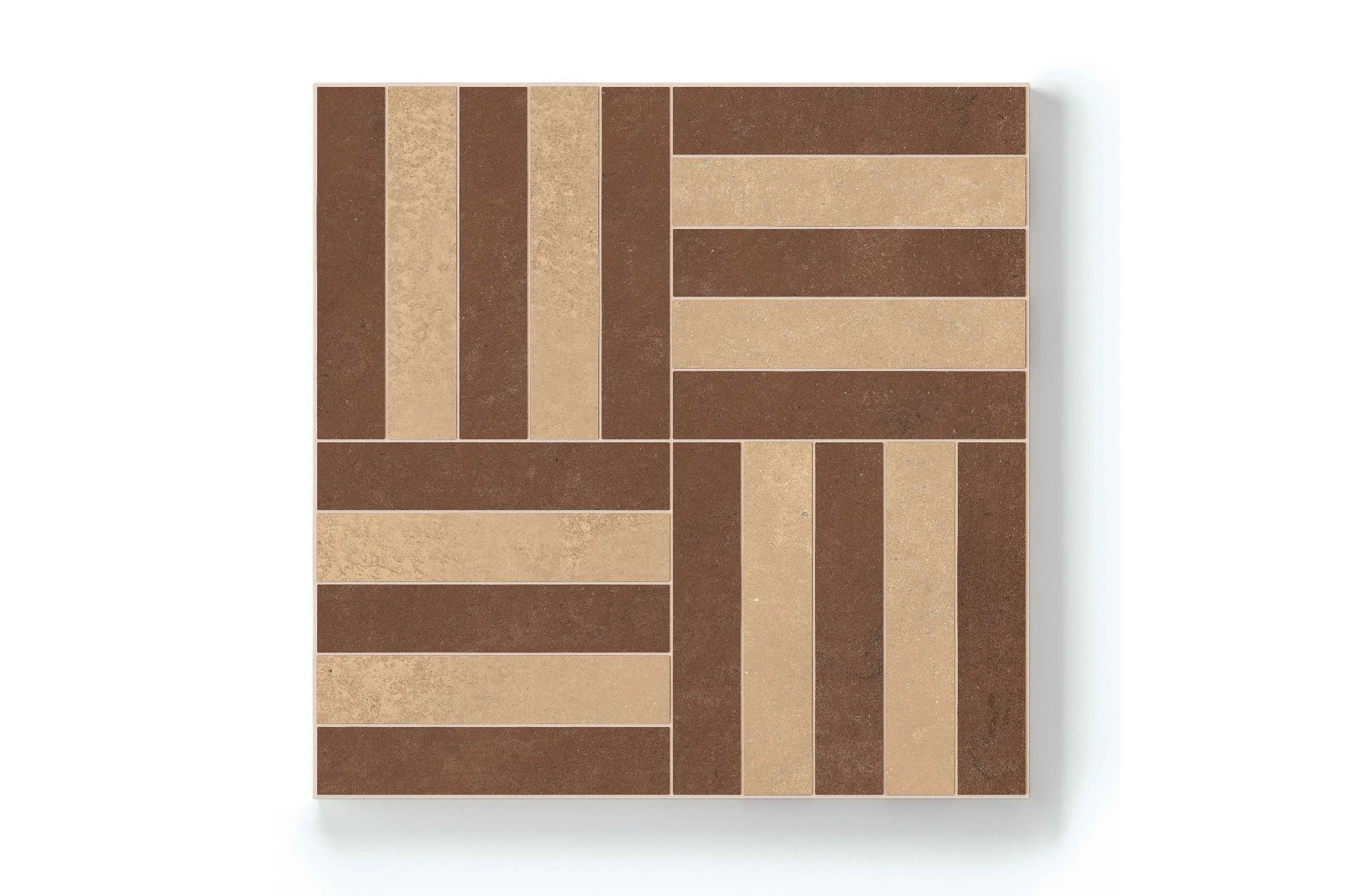 Керамогранит Florim Design SensiTerre Intreccio Amaranto Rosato