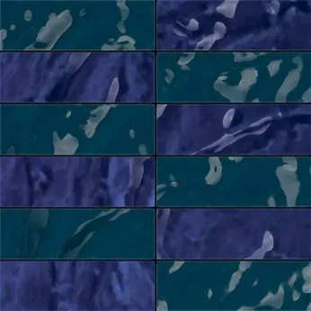 Керамогранит Cir Serenissima Tadelakt Mosaico Marrakech Mix Blu Verde