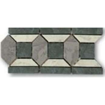 9681607 Fascia C (Grigio, Bianco, Verde)               15x30см-6\\\