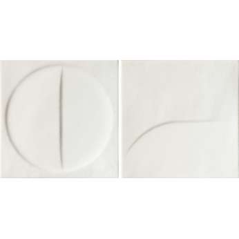 Керамогранит Iris Ceramica Bottega d'arte Terrecotte Motivi Bianco