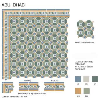 Керамогранит TopCer Victorian Designs (Викториан Дизайн) Abu dhabi