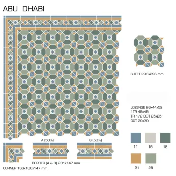 Керамогранит TopCer Victorian Designs Abu dhabi