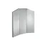 SPECCHIO CON ANTE ORIENTABILI 108x110h