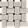 Mosaico Basket Breccia Cenere/Black Mirror