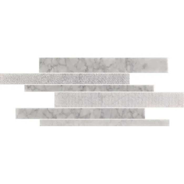 Мрамор Petra Antiqua Surfaces 1 bianco carrara MOSAICO MURAZZO PATCH 3 CM 3,5 x 60 - 5 x 60 - 7 x 60