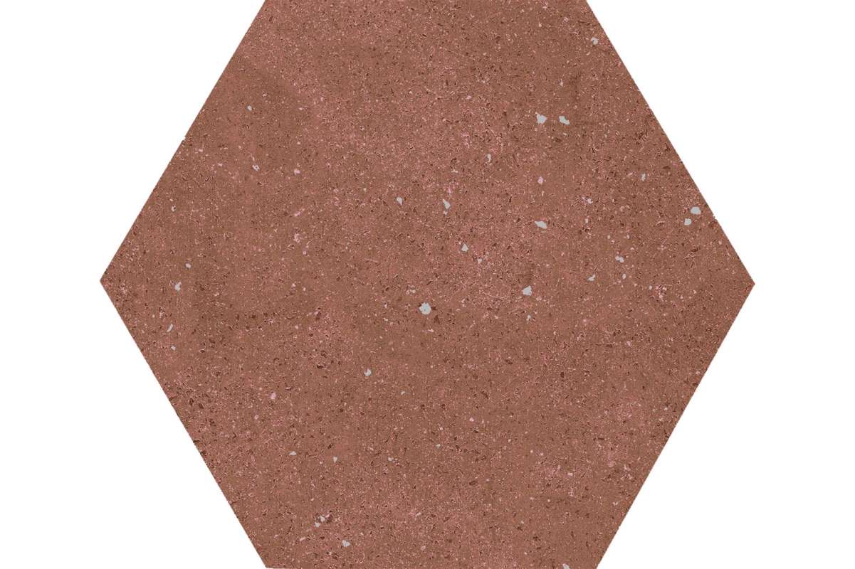 Керамогранит Casalgrande Padana Concept Esagono Red