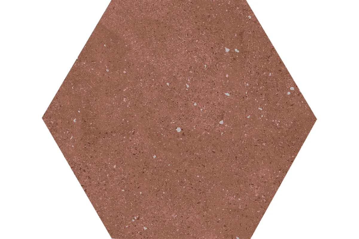 Керамогранит Casalgrande Padana Concept Esagono Red