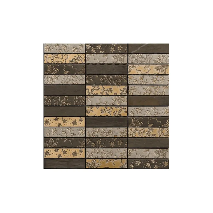 Мрамор Petra Antiqua Acqueforti Mosaics MOSAICO BASSAI 2.5х10 PATCH 2