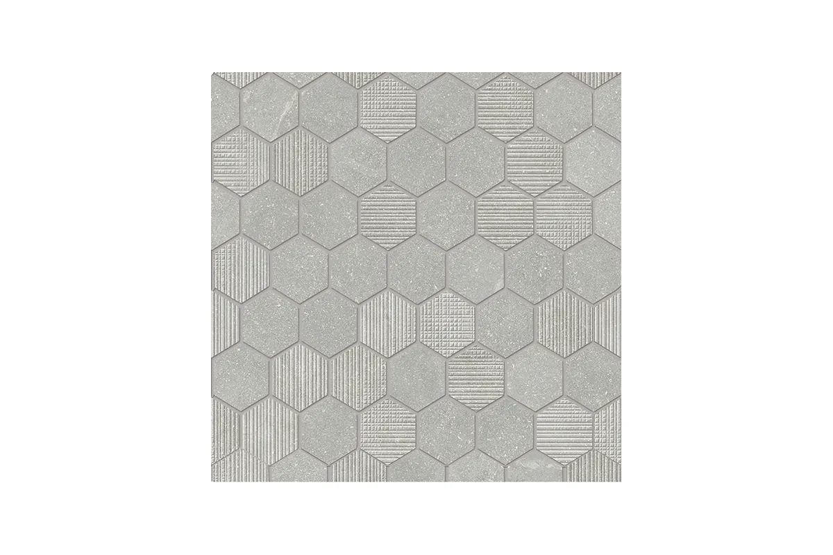 Керамогранит Provenza by Emil Group Eureka Mosaico Esagona Grigio