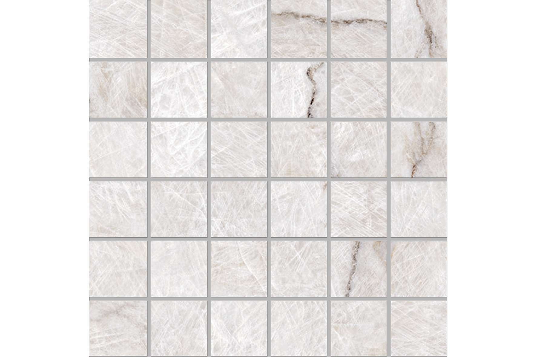 Керамогранит Emil Ceramica Tele Di Marmo Reloaded Quarzo Kandinsky Mosaico 5X5