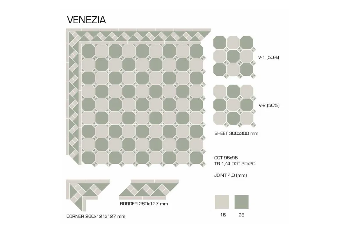 Керамогранит TopCer Victorian Designs Venezia