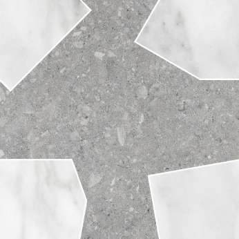 Керамогранит Terratinta Ceramiche Vicentina Cenere Cross Dark