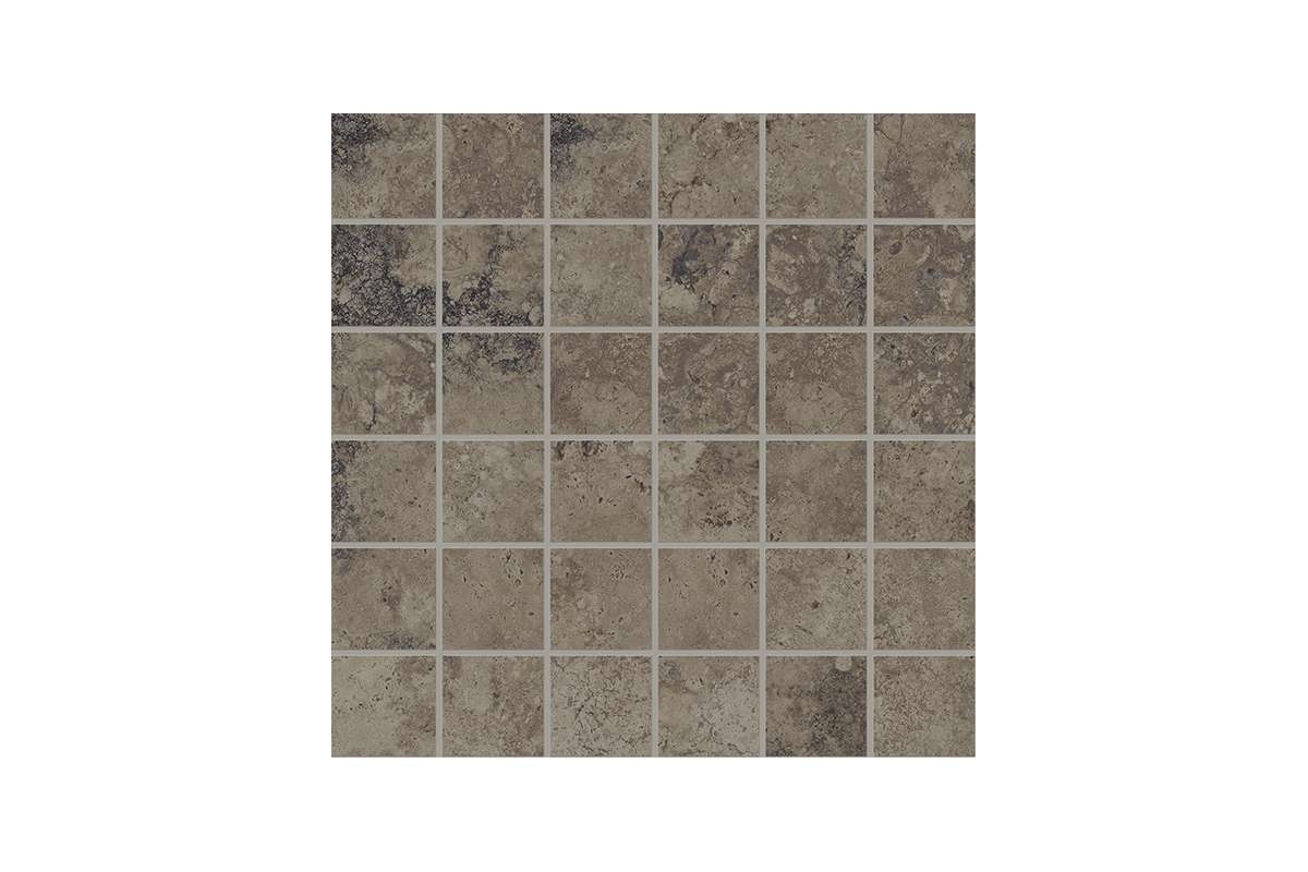 Керамогранит Provenza by Emil Group Unique Travertine Mosaico 5X5 Ancient Chocolate