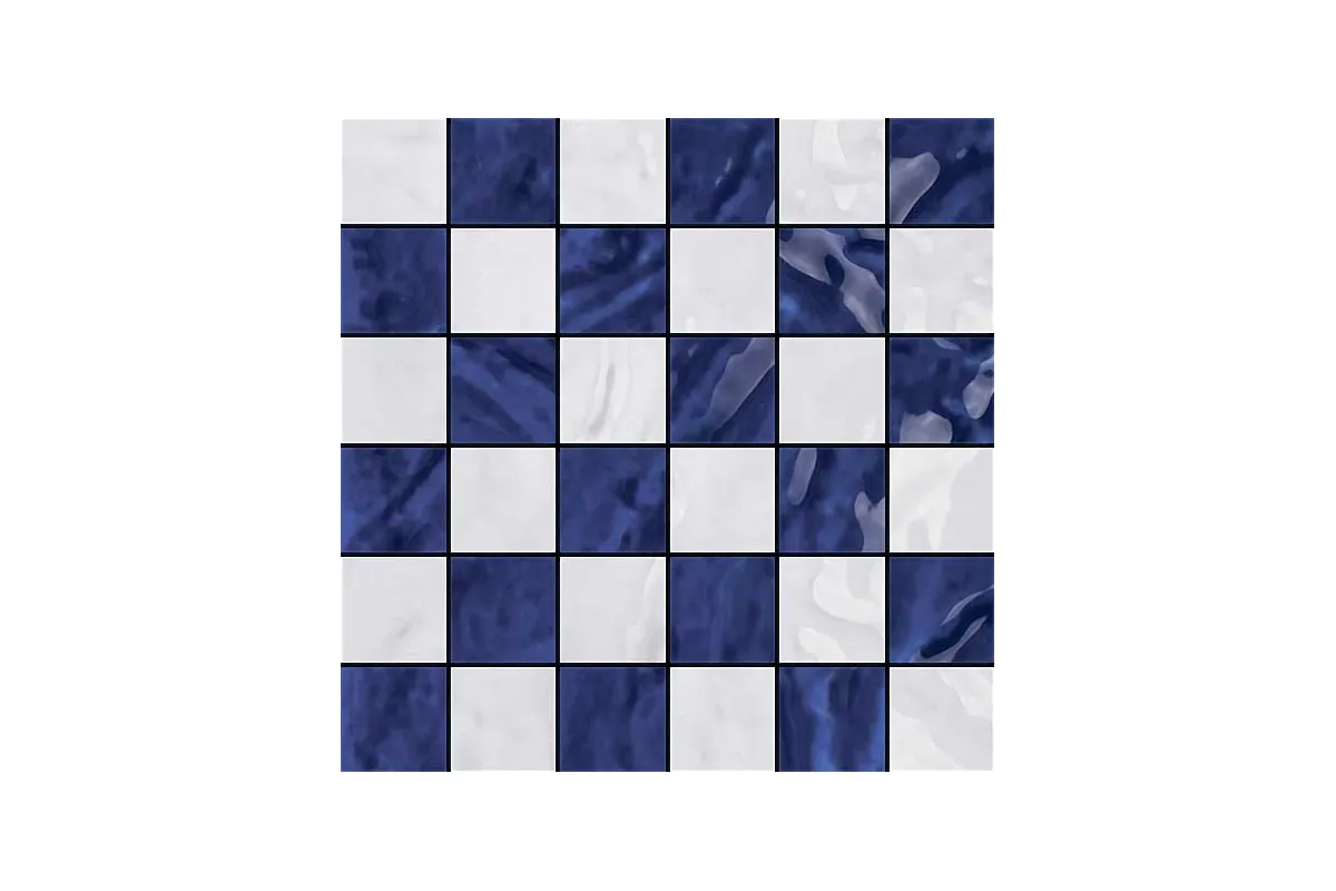 Керамогранит Cir Serenissima Tadelakt Mosaico Fez Blu