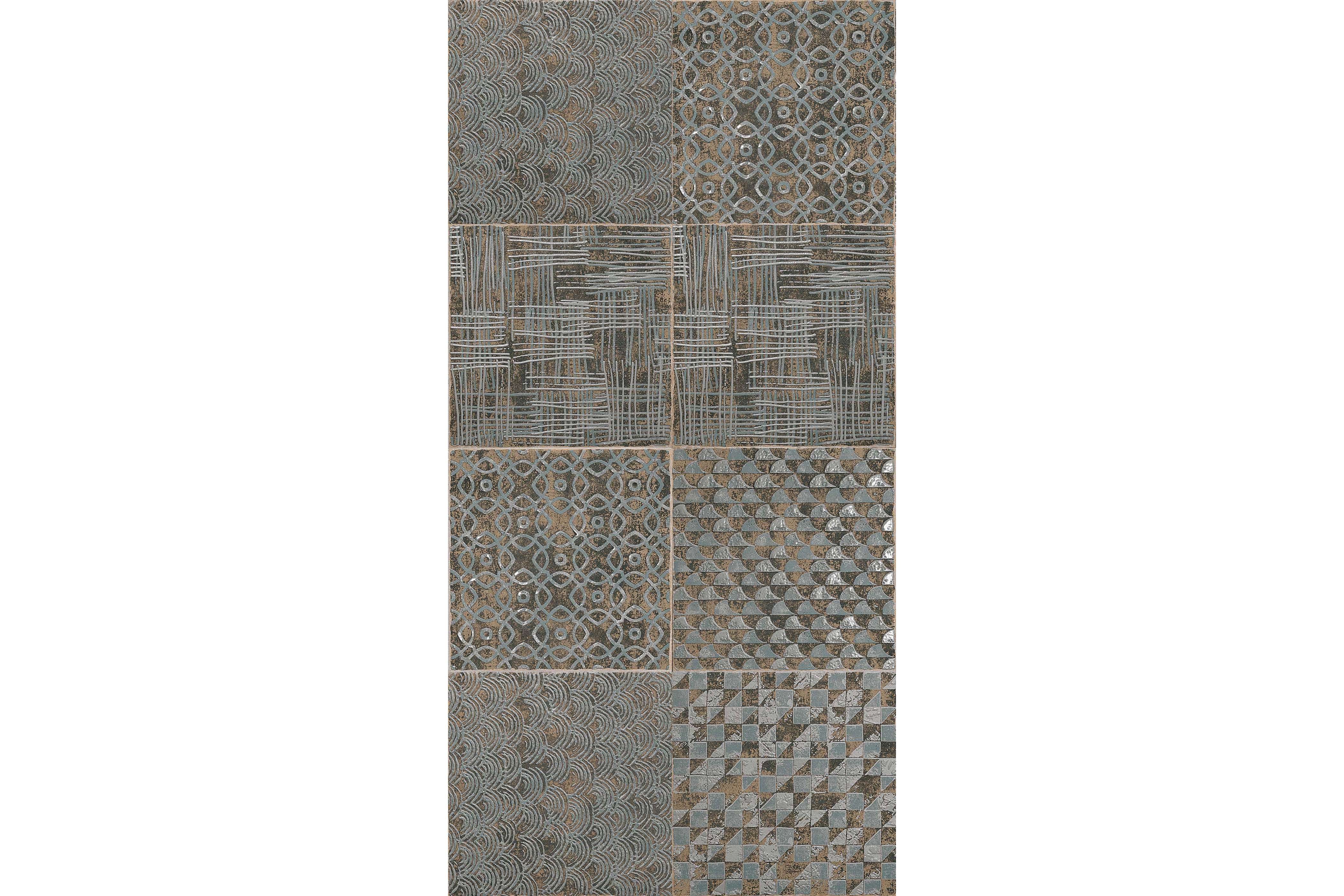 Керамогранит Cir Serenissima Studio 50 Decoro Pop Green S8