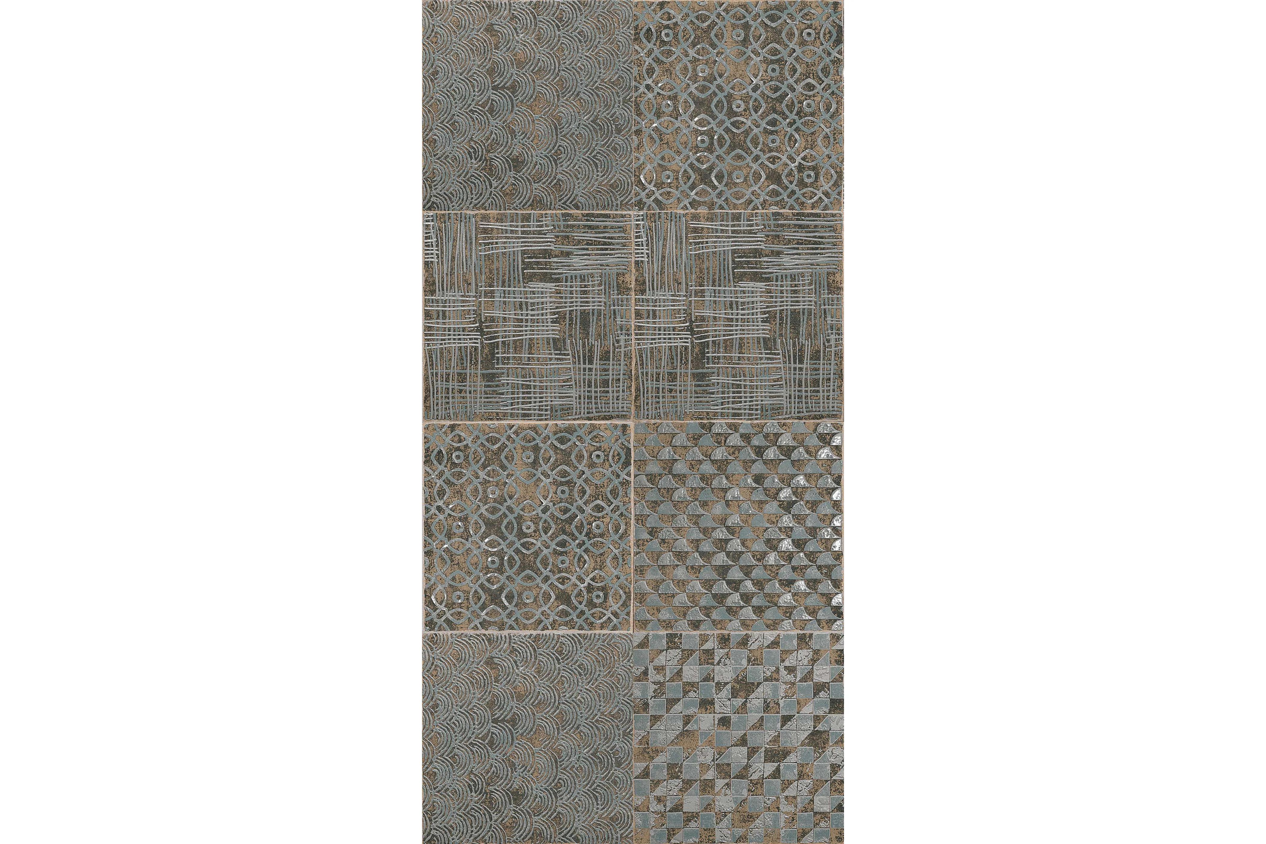 Керамогранит Cir Serenissima Studio 50 Decoro Pop Green S8