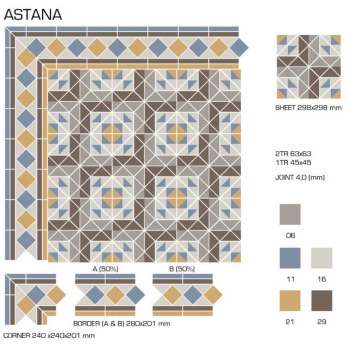 Керамогранит TopCer Victorian Designs (Викториан Дизайн) Astana