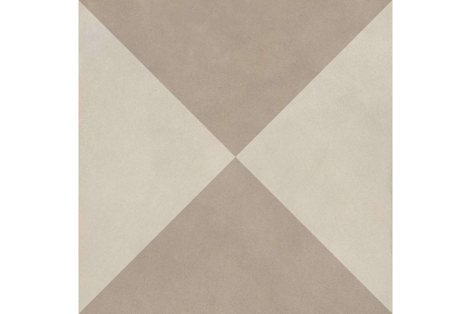 Керамогранит Casalgrande Padana Terrae Triangle Bianco + Tortora