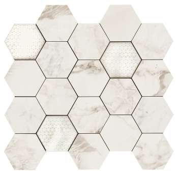 Керамогранит Piemme Ceramiche Majestic Hexagon Imperial Pearl