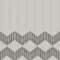 Zigzag half white