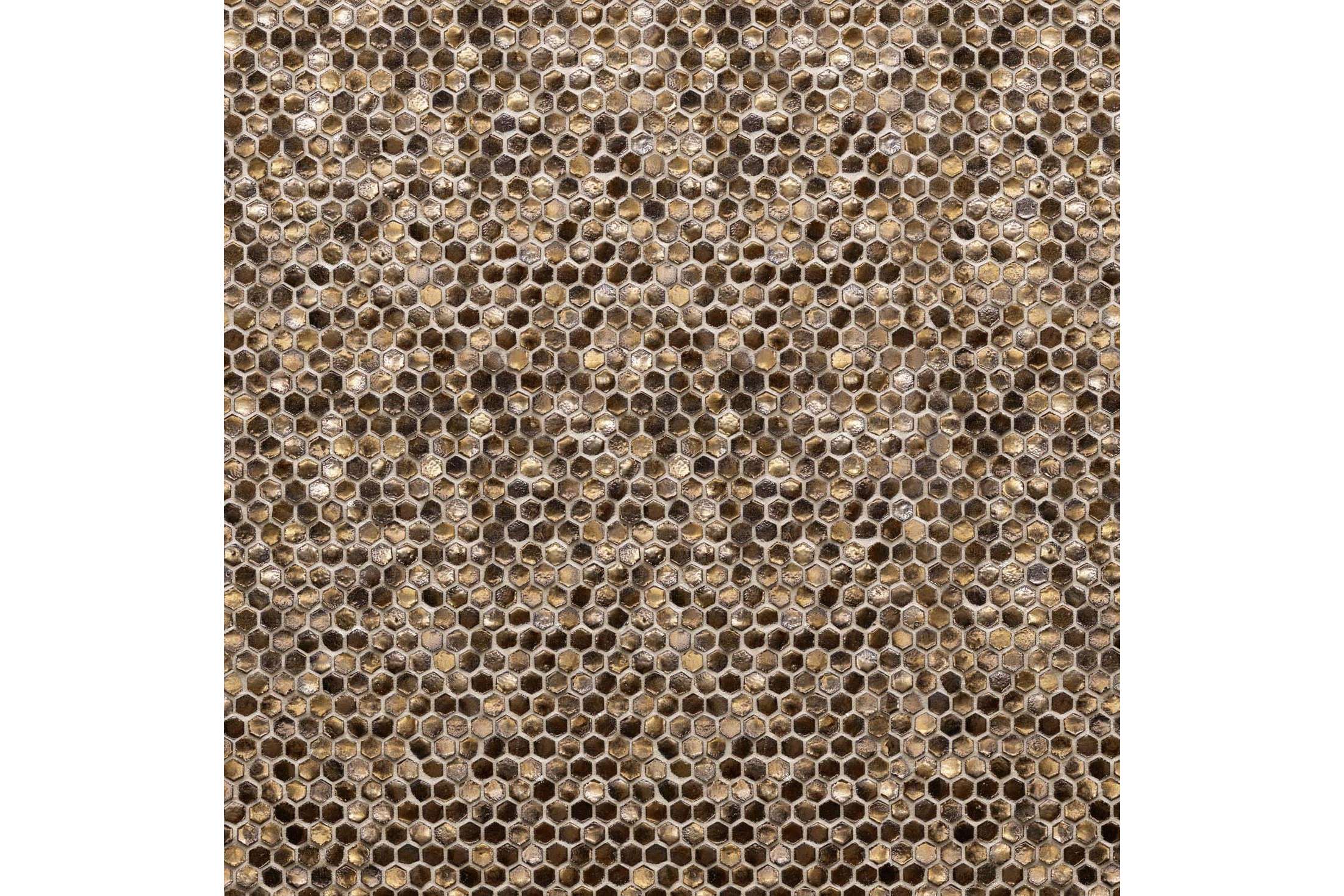 Керамогранит Mutina Phenomenon Honeycomb B Oro Glossy