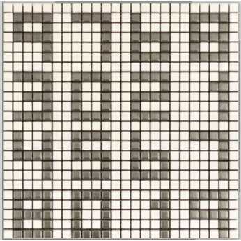 Мозаика Ceramica Appiani  Geometrie numeri 002 b