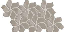 Flower grey glossy
