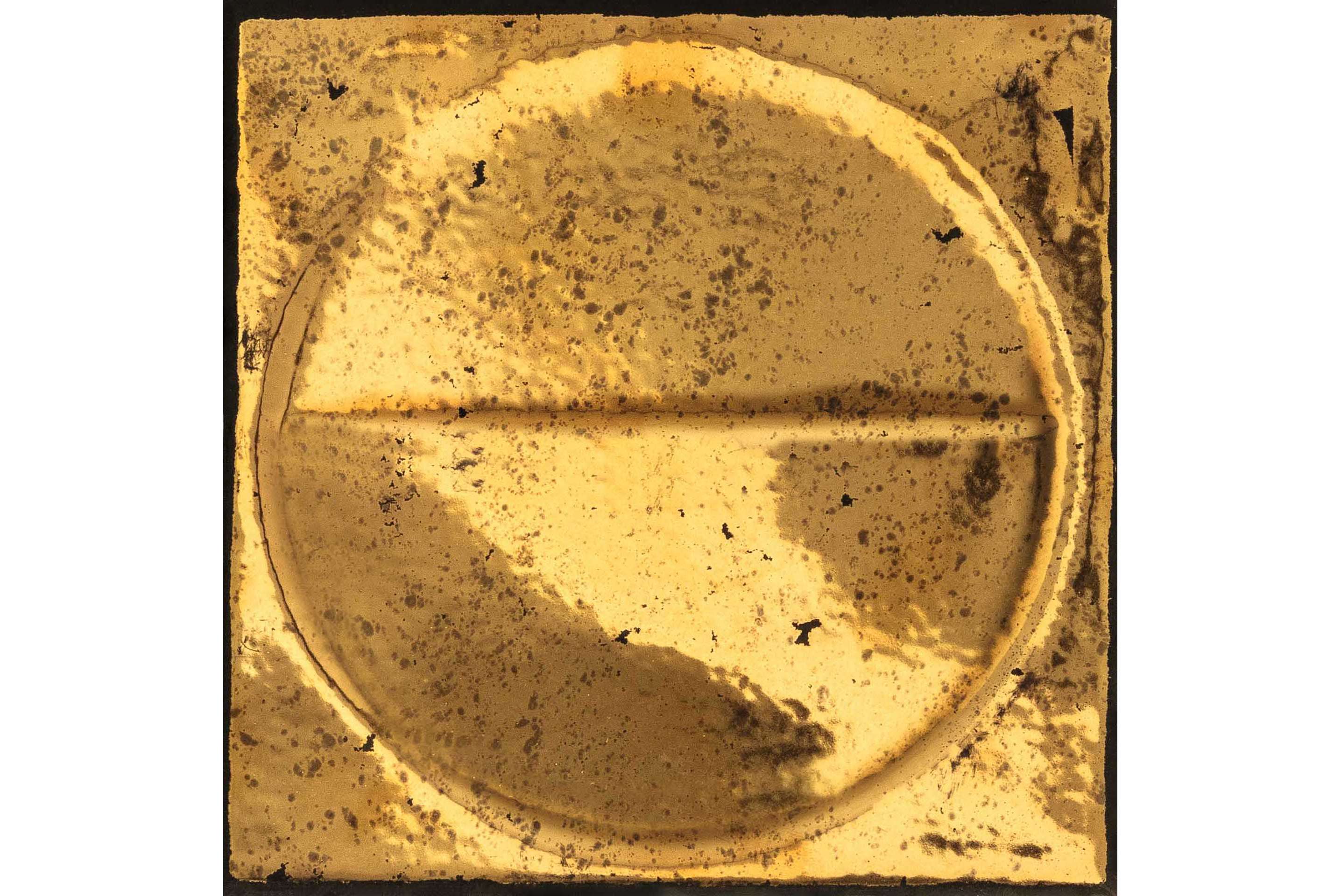 Керамогранит Iris Ceramica Bottega d'arte Terre Lucide Motivi Oro Nero 1