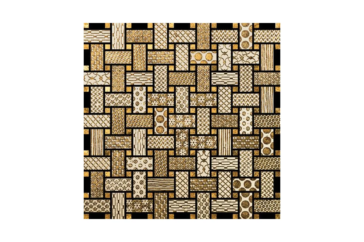 Мрамор Petra Antiqua Evolution Basket Remake Biancone Gold