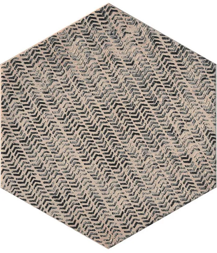 Керамогранит Cir Serenissima Miami Esagona S6 Florida Grey Mq