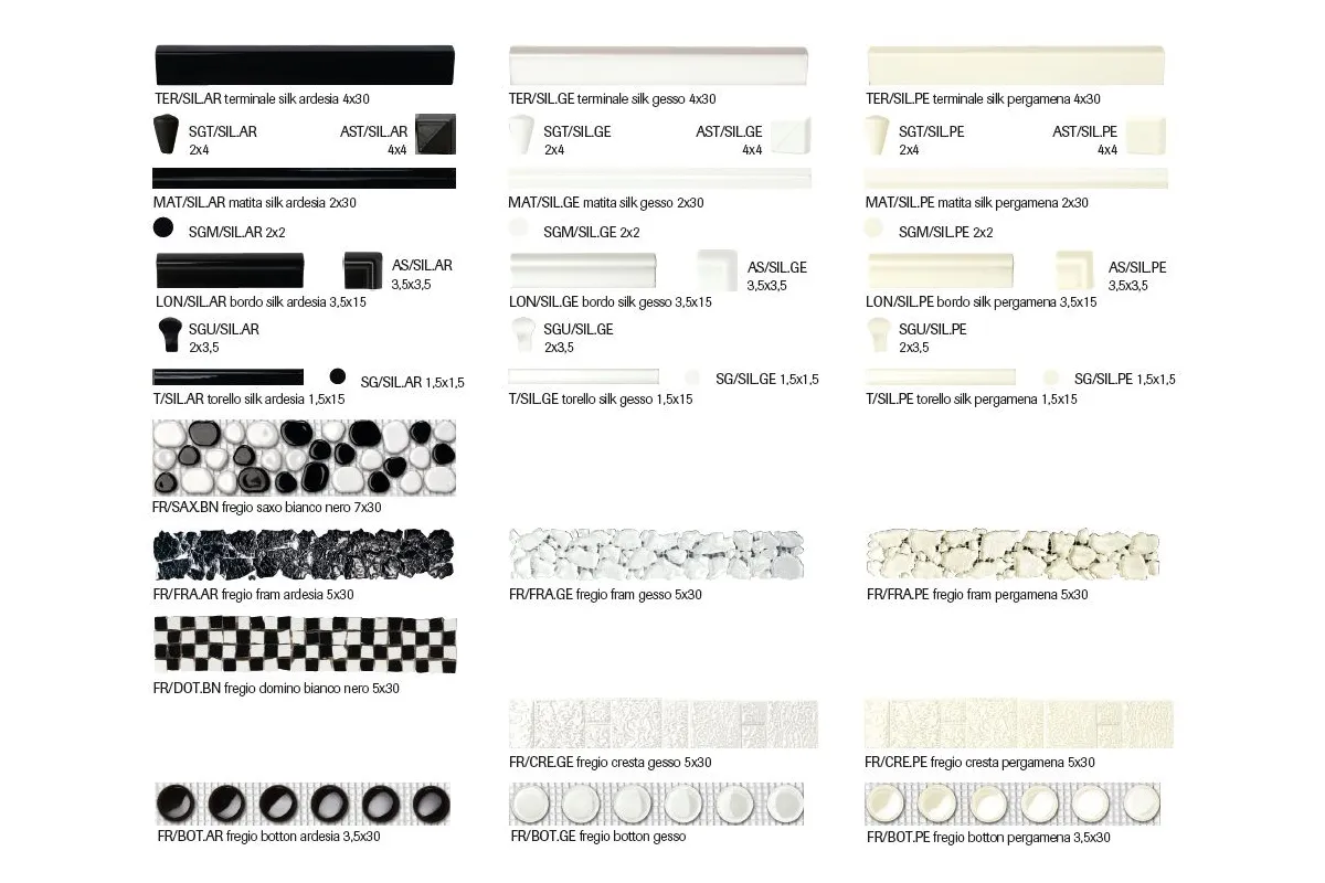 Керамогранит Tonalite Silk Ardesia, Gesso E Pergamena