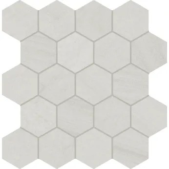 Керамогранит Provenza by Emil Group Varana Stone Grey Mosaico Hexagon Crosscut