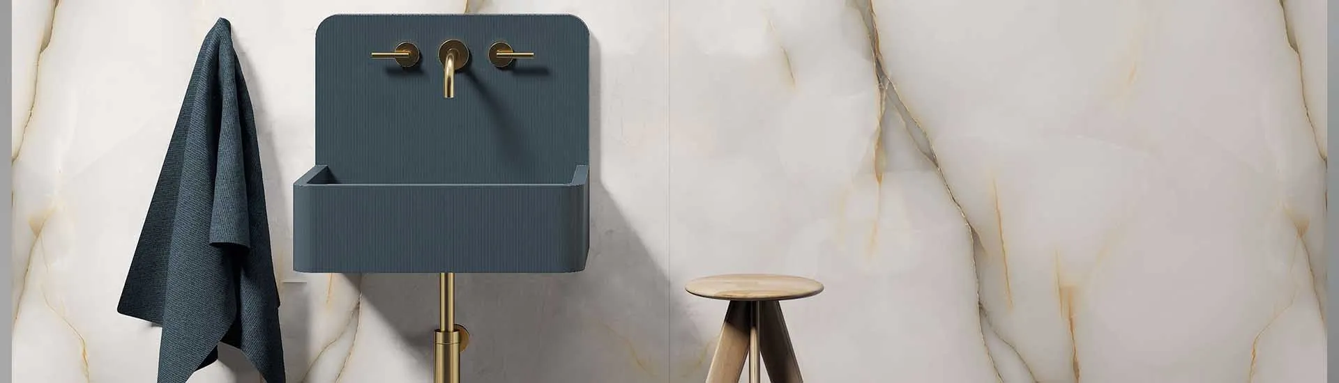 Керамогранит Level by Emil Group Marmi Onyx Perla Bookmatch B