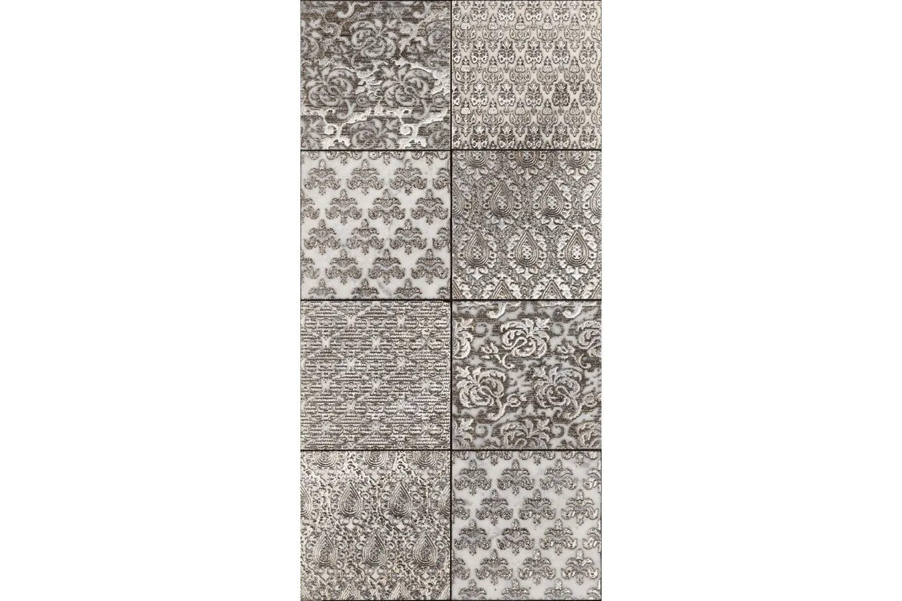Мрамор Petra Antiqua Evolution 2 Nairobi Patch 15X15 Carrara Silver