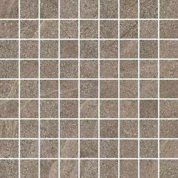 Керамогранит Settecento Nordic Stone Mosaico Greige 3.1x3.1 Su Rete