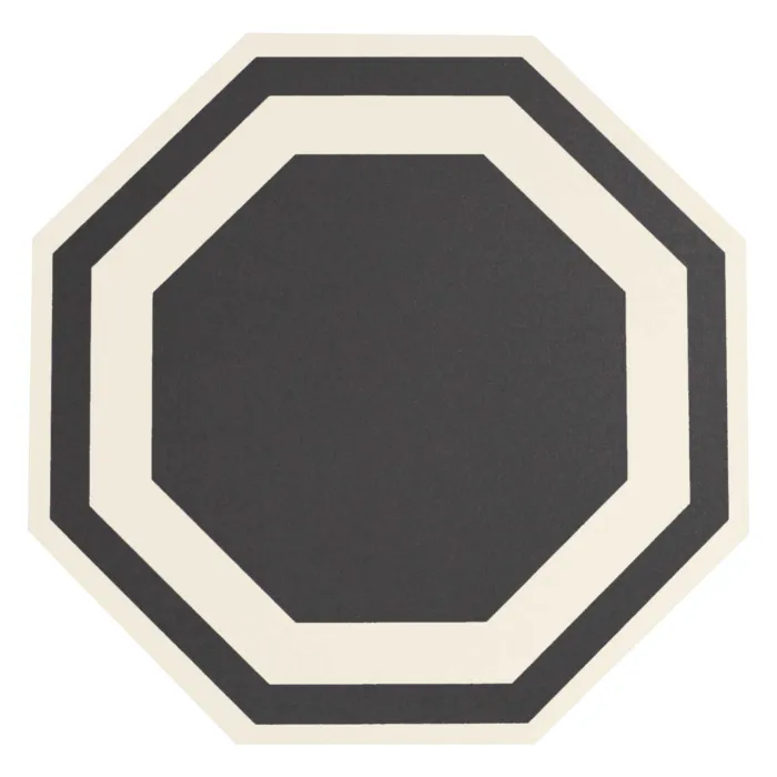 Керамогранит Grazia Ceramiche Pitti Decoro Ottagono B Sale + Carbone