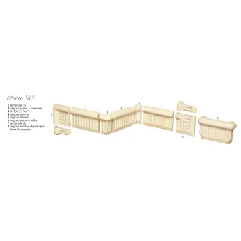 Керамогранит EtruriaDesign Victoria (Виктория) Cornici 900