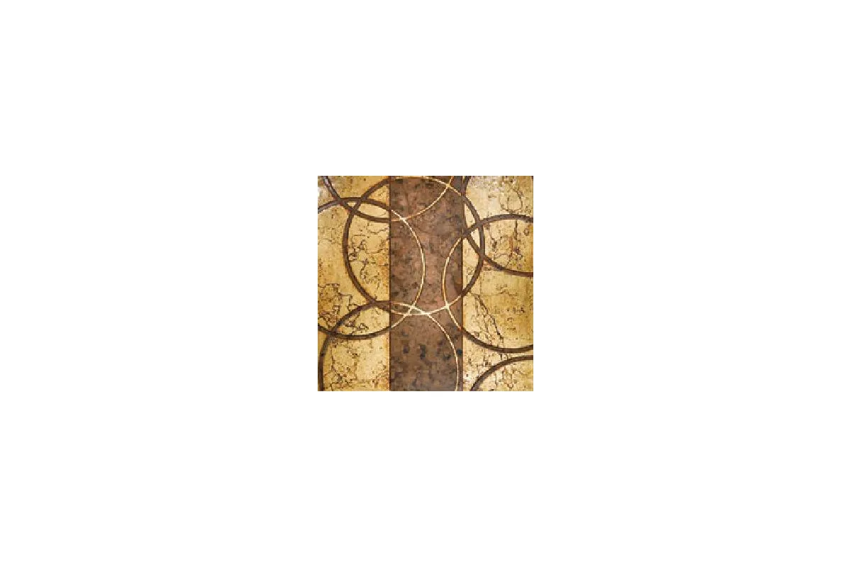 Мрамор Petra Antiqua Lacche 1 Optical 9 Fondo Oro - Decoro Radica 30,5 X 30,5