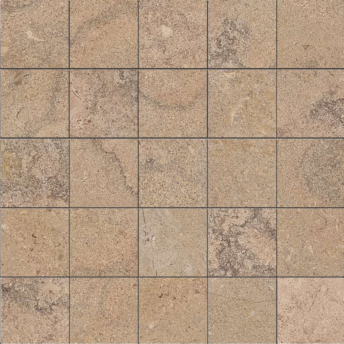 Casalgrande Padana - Chalon - <b>Mosaico Beige 6x6</b> (Казальгранде Падана - Шалон - Мозайка Беж 6x6)