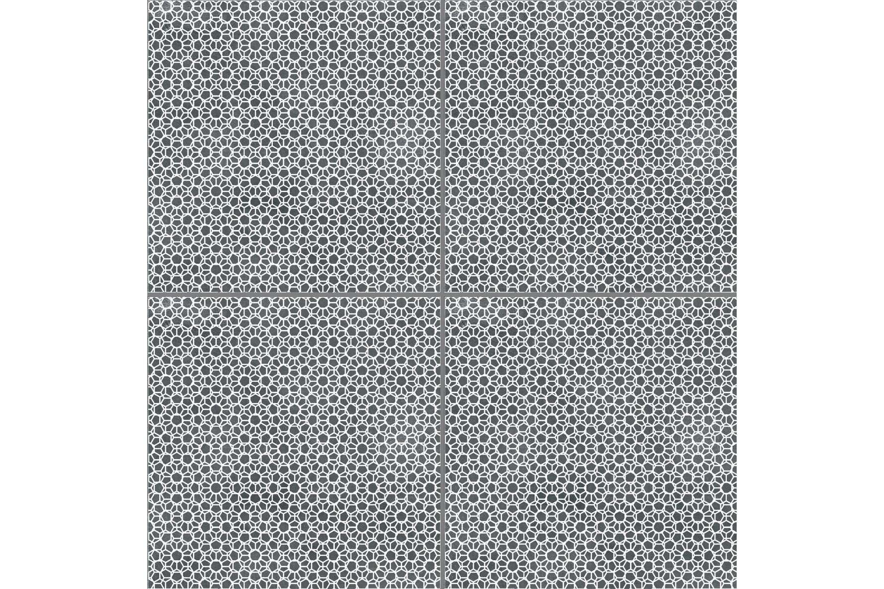 Керамогранит Mutina Azulej Renda Nero