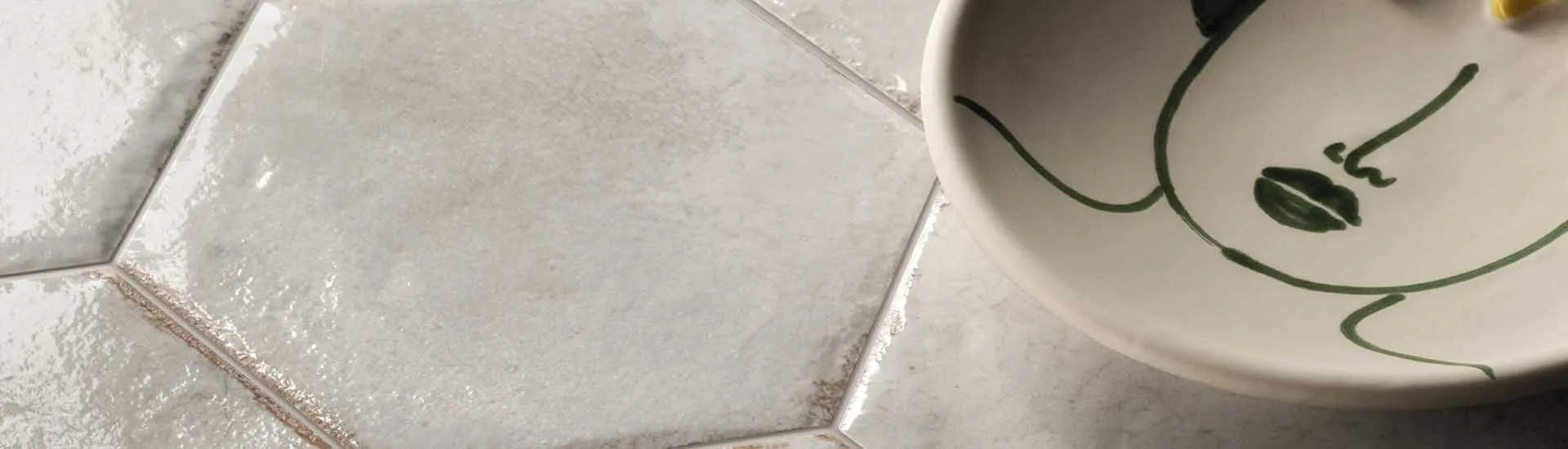 Керамогранит Cir Serenissima Cotto Del Campiano Bianco Antico Esagona