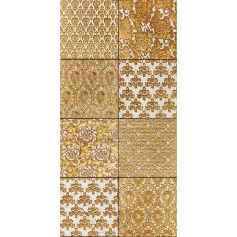 Мрамор Petra Antiqua Evolution 2 nairobi patch 15x15 biancone gold