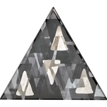 Керамогранит Petracers Triangolo (Трианголо) Nero Platino