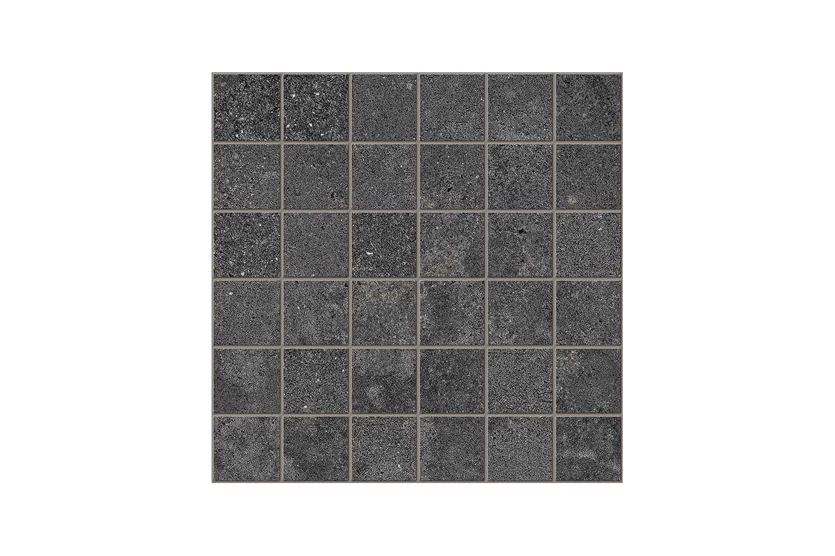 Керамогранит Provenza by Emil Group Re-Play Concrete Mosaico Recupero 5X5 Antracite