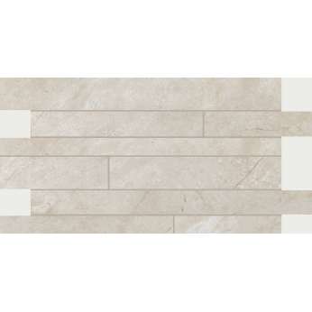 Керамогранит Florim Design Stones & More 2.0 Stone Burl White Modulo Listello Sfalsato 30x60