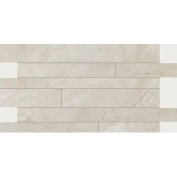 Керамогранит Florim Design Stones & More 2.0 Stone Burl White Modulo Listello Sfalsato 30x60