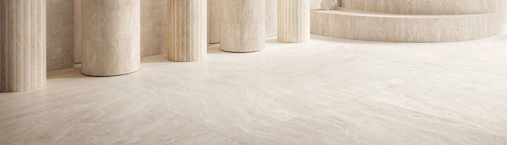 Керамогранит Emil Ceramica Dual Travertine Poro Chiuso White