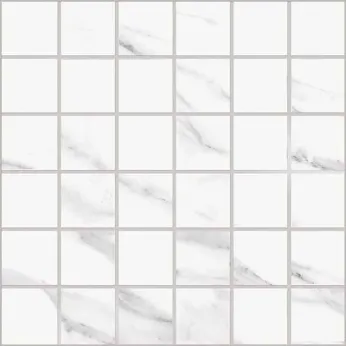 Керамогранит Emil Ceramica Tele di Marmo Statuario Michelangelo Mosaico 5x5