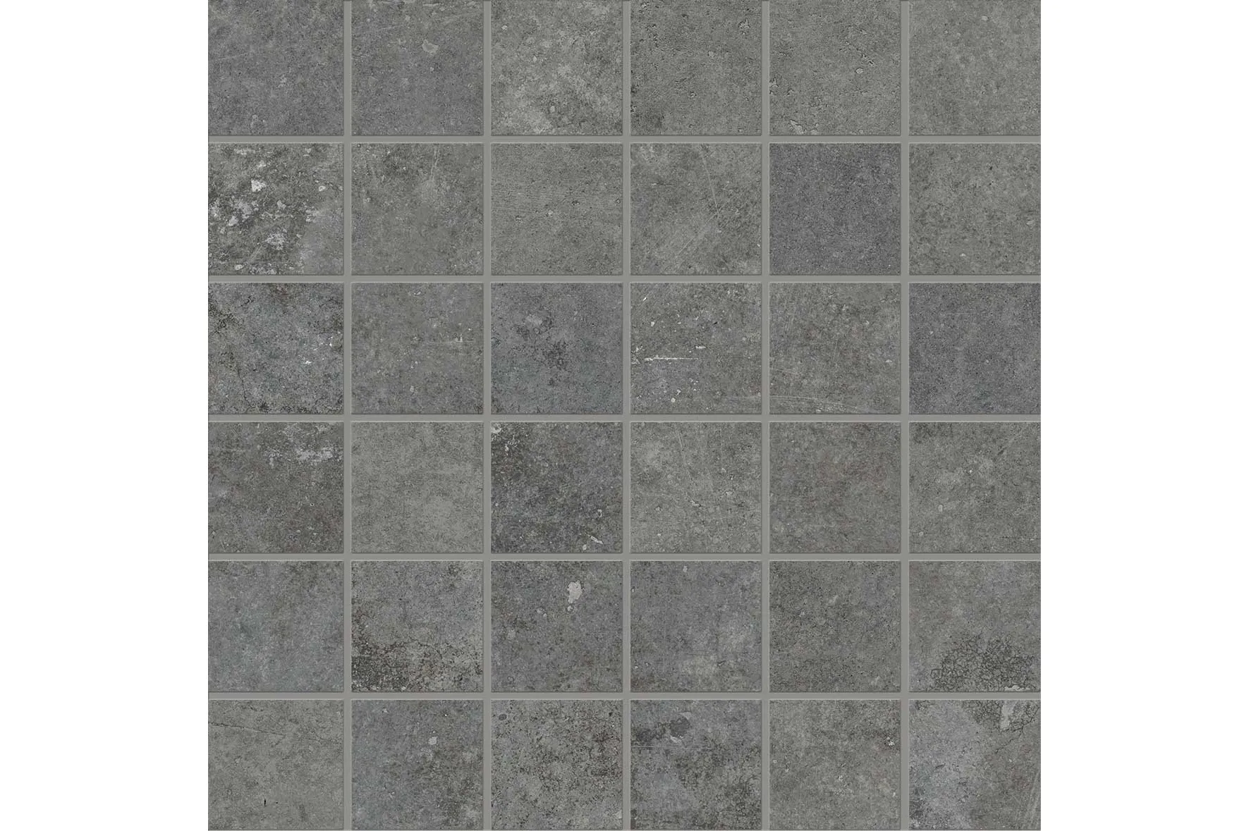 Керамогранит Emil Ceramica Fabrika Dark Grey Mosaico